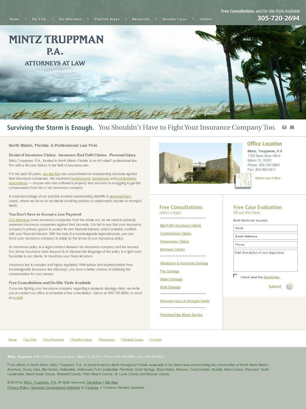 Mintz, Truppman, P.A. - Miami FL Lawyers