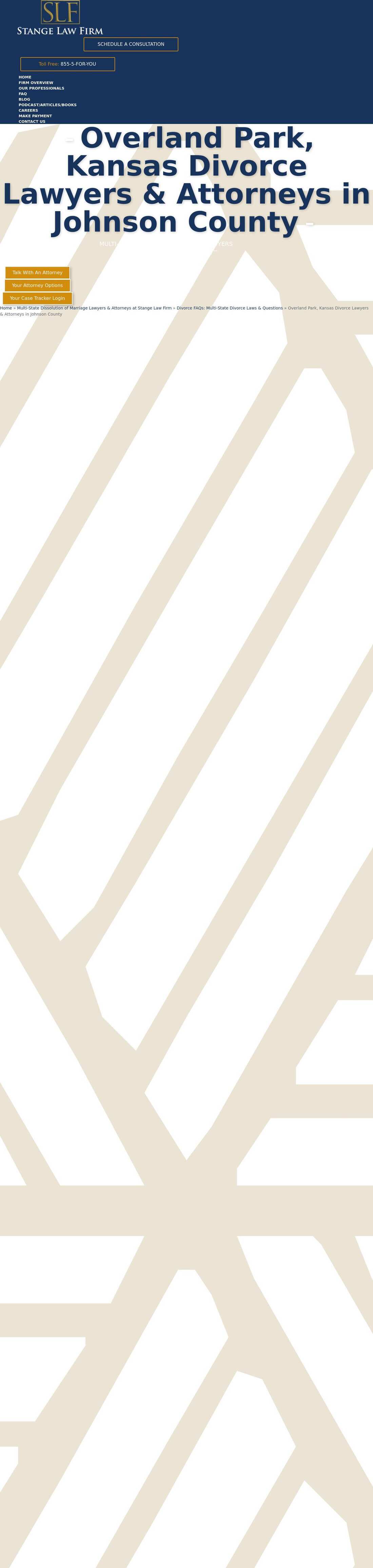 Stange Law Firm, PC - Overland Park KS Lawyers