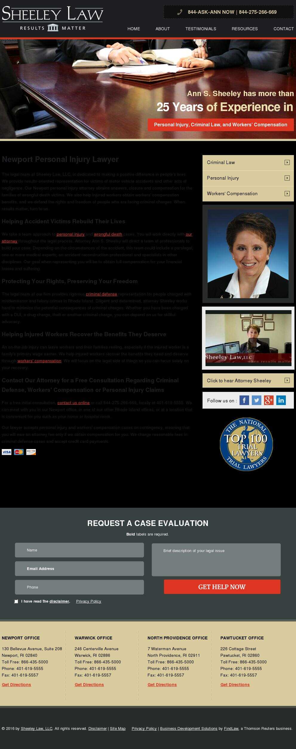 Sheeley Law, LLC - Newport RI Lawyers