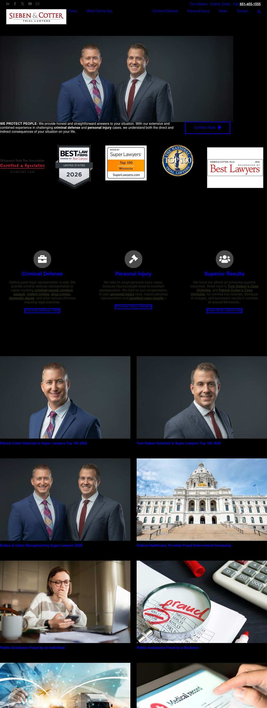 Sieben & Cotter PLLC - South Saint Paul MN Lawyers