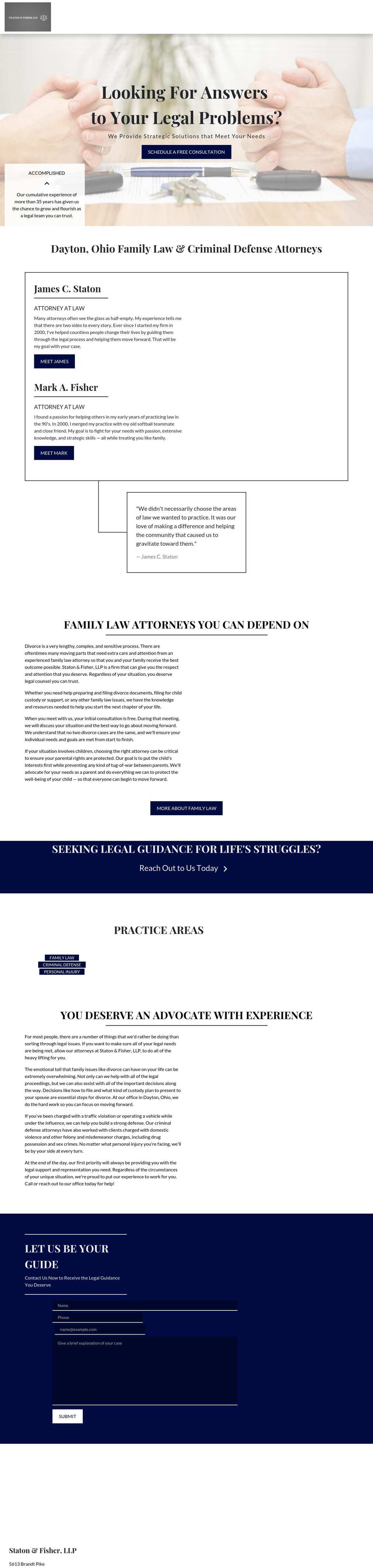 Staton, Fisher & Conboy, LLP - Huber Heights OH Lawyers