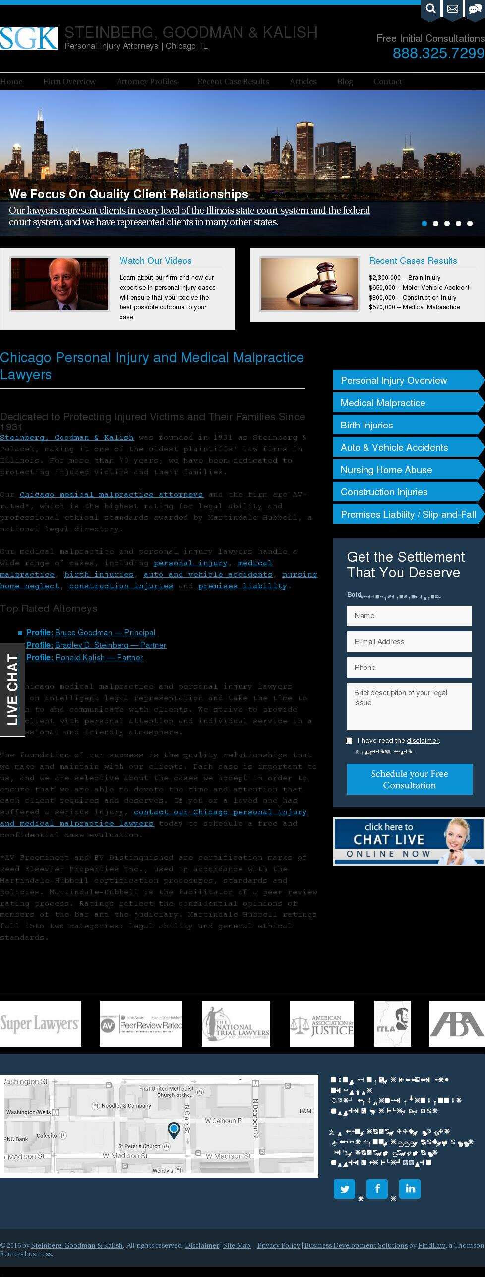 Steinberg, Goodman & Kalish - Chicago IL Lawyers