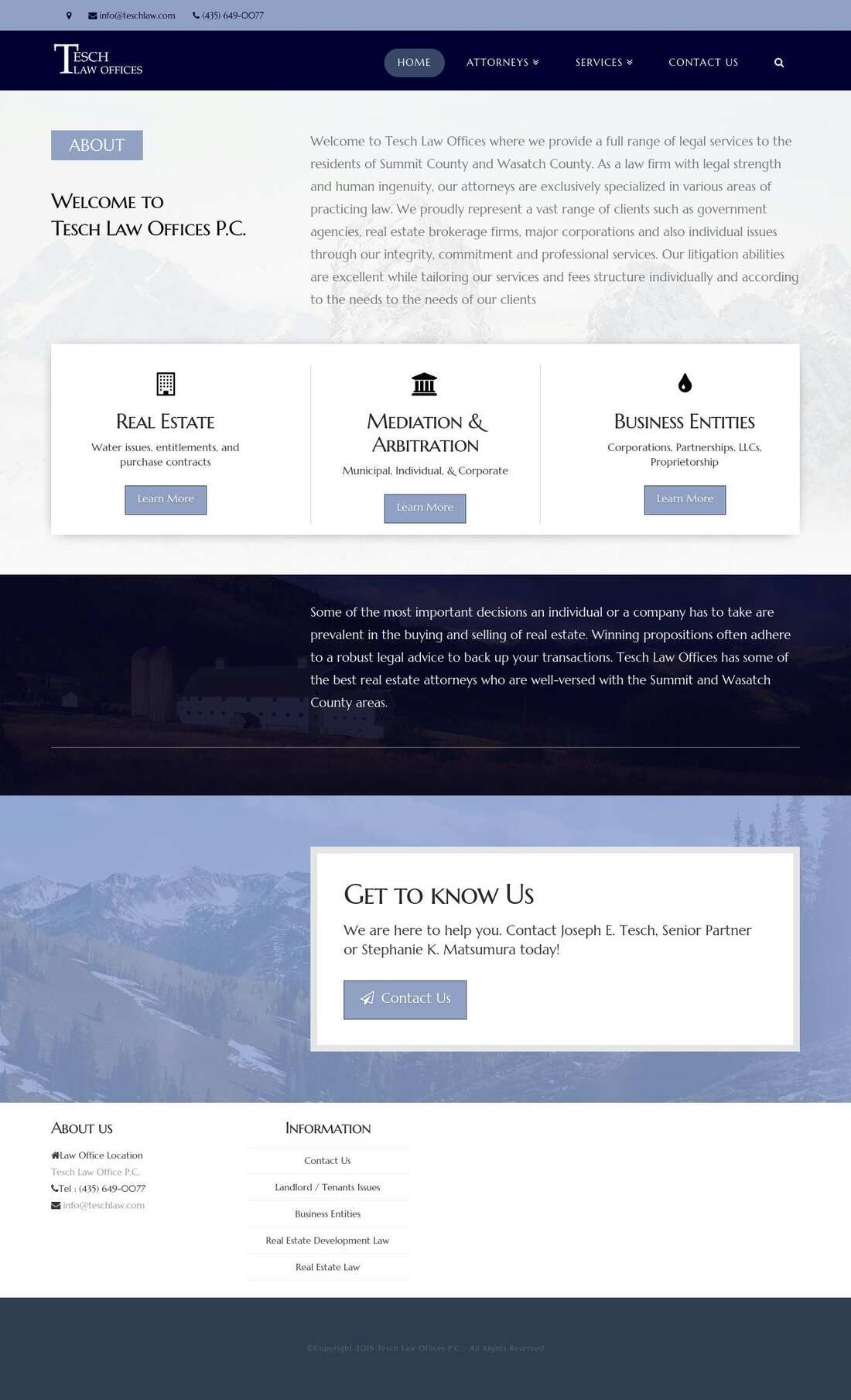 Tesch Law Offices - Park City UT Lawyers
