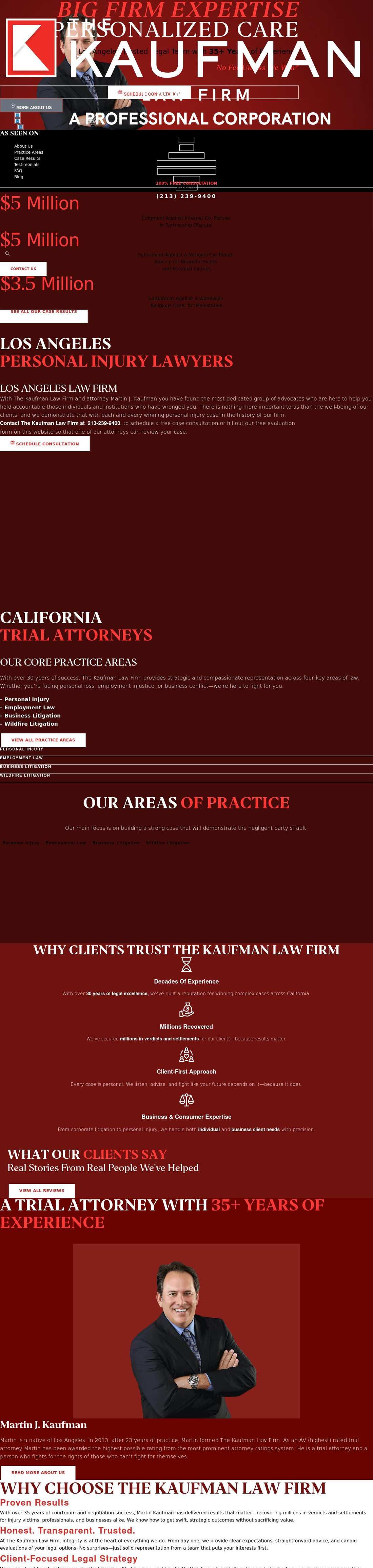 The Kaufman Law Firm, APC - Los Angeles CA Lawyers