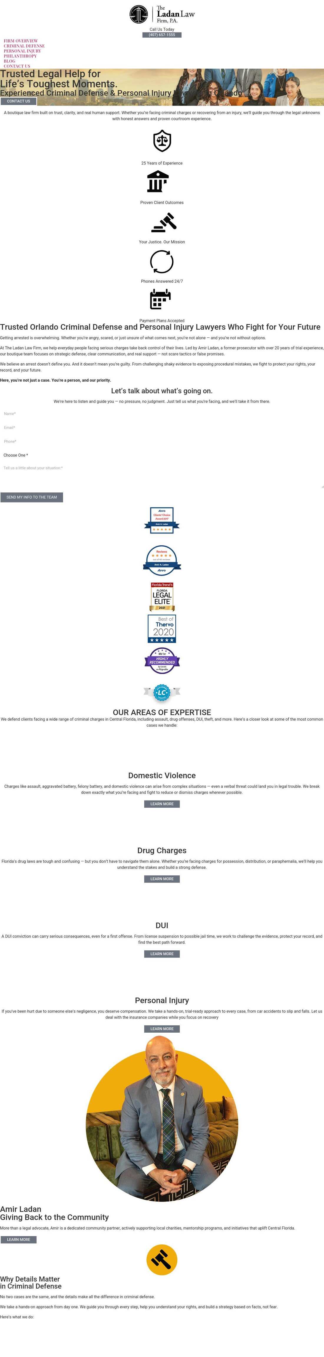 The Ladan Law Firm, P.A. - Longwood FL Lawyers