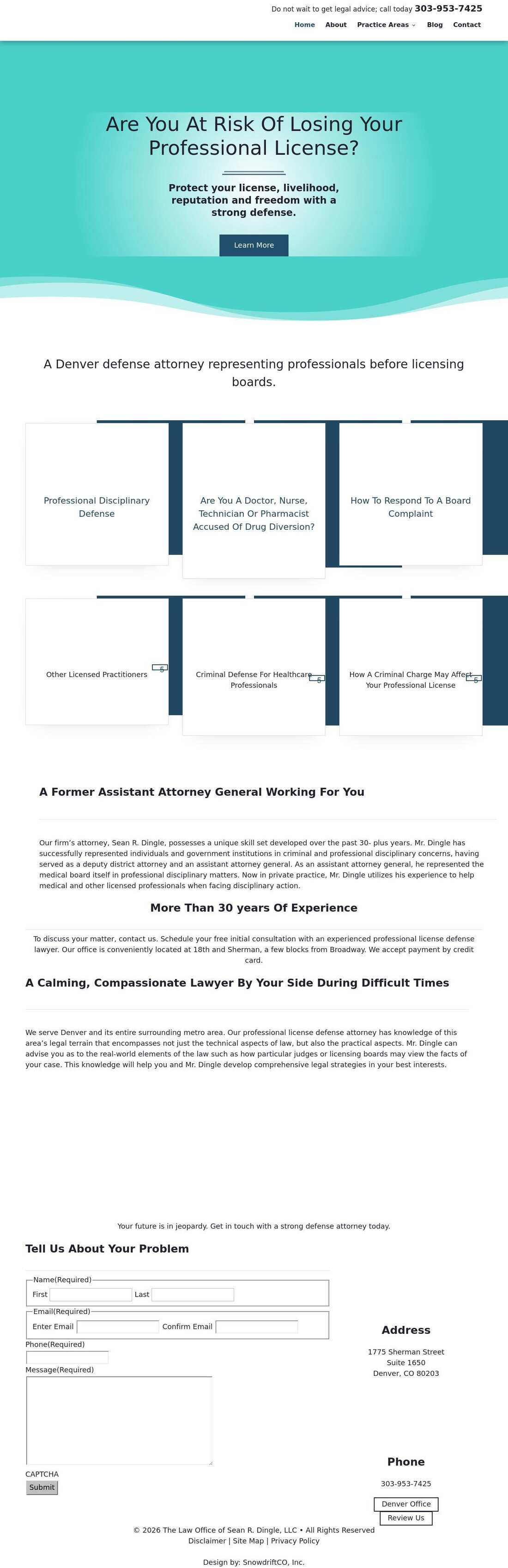 The Law Office of Sean R. Dingle, LLC - Denver CO Lawyers