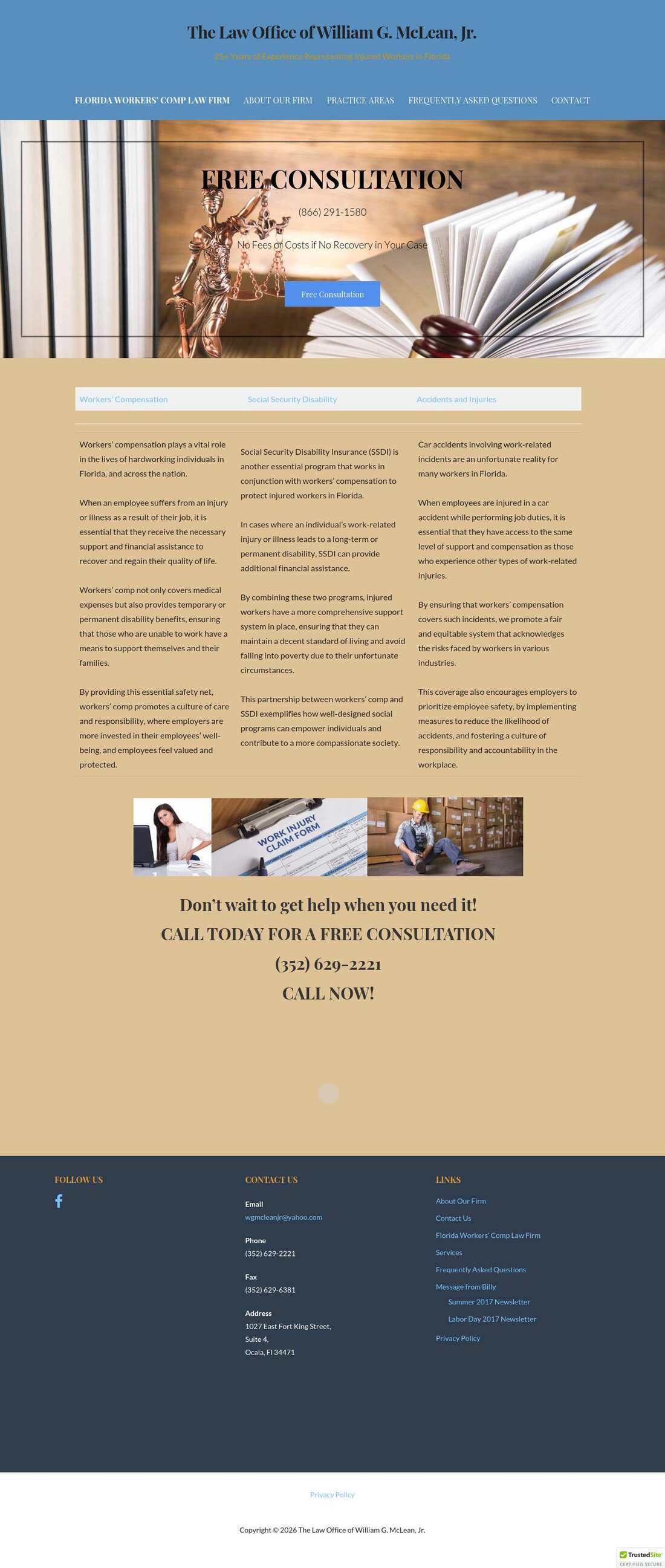 The Law Office of William G. McLean, Jr. - Ocala FL Lawyers