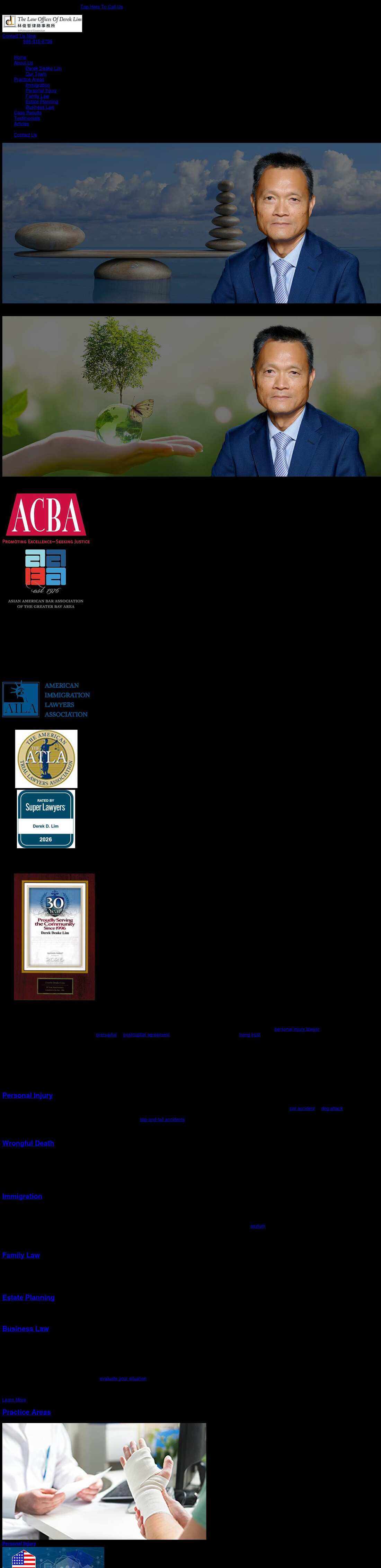 The Law Offices of Derek Lim - Fremont CA Lawyers