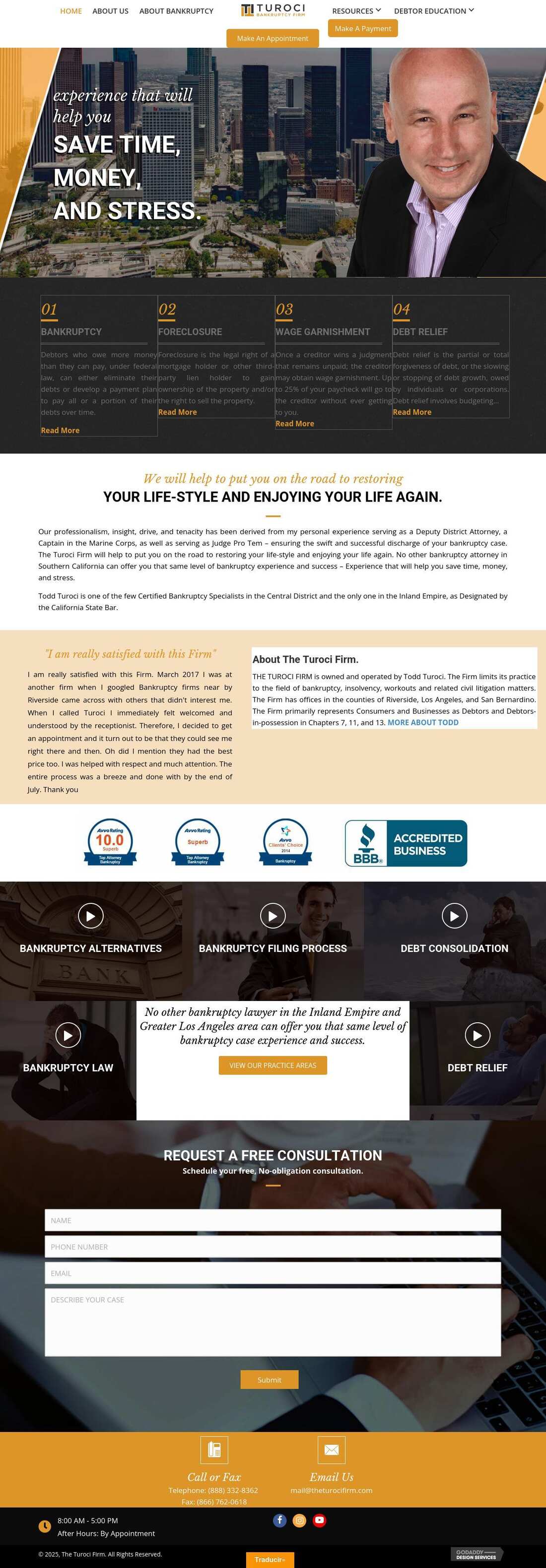 The Turoci Bankruptcy Firm - Los Angeles CA Lawyers