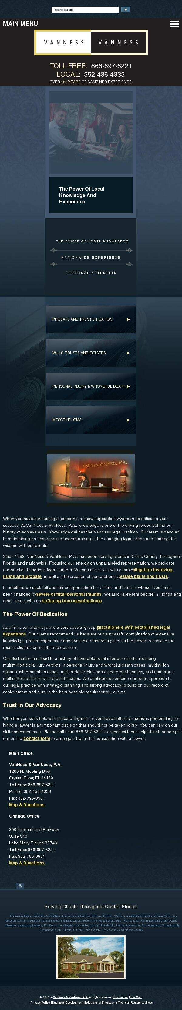 VanNess & VanNess, P.A. - Lake Mary FL Lawyers