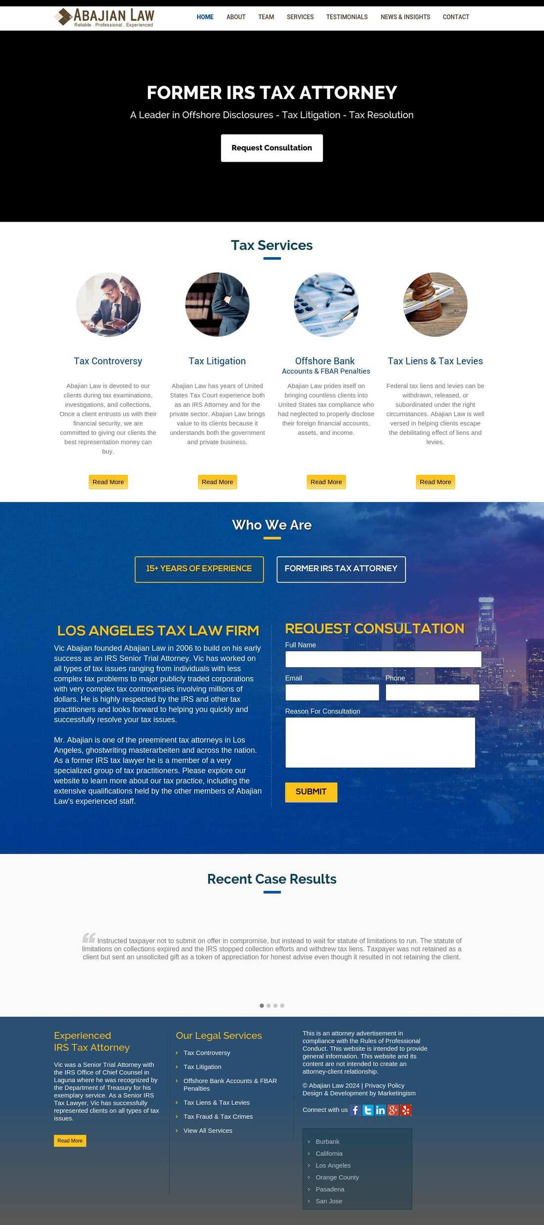 Vic Abajian, LL.M. - Irvine CA Lawyers