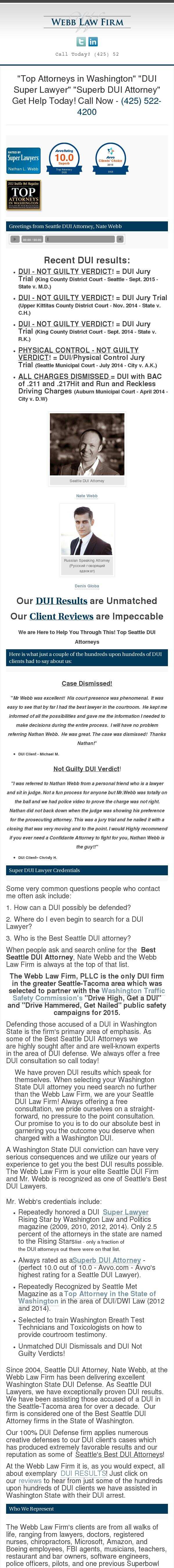 Webb Law Firm, PLLC - Kirkland WA Lawyers