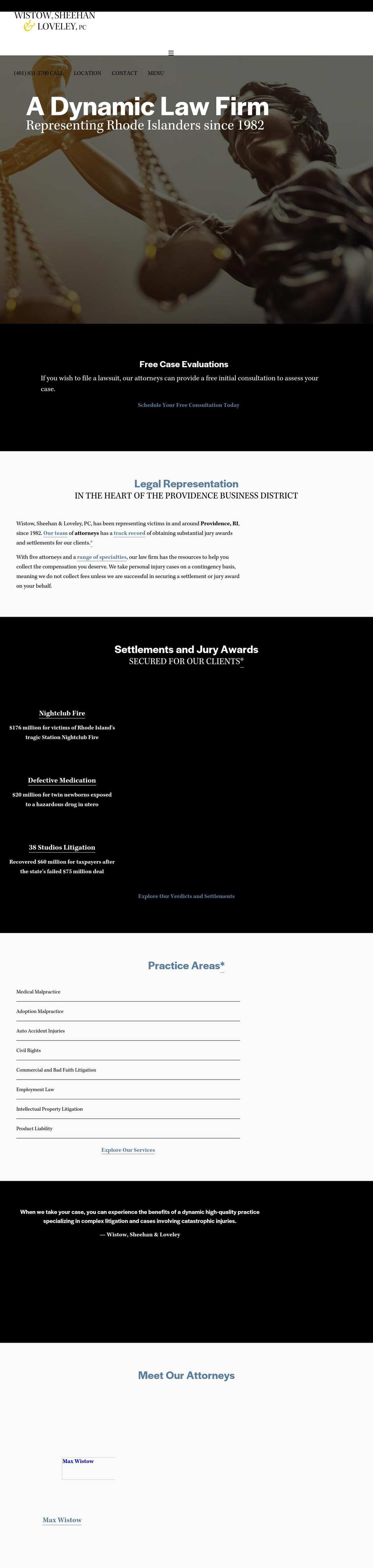 Wistow & Barylick, Inc. - Providence RI Lawyers