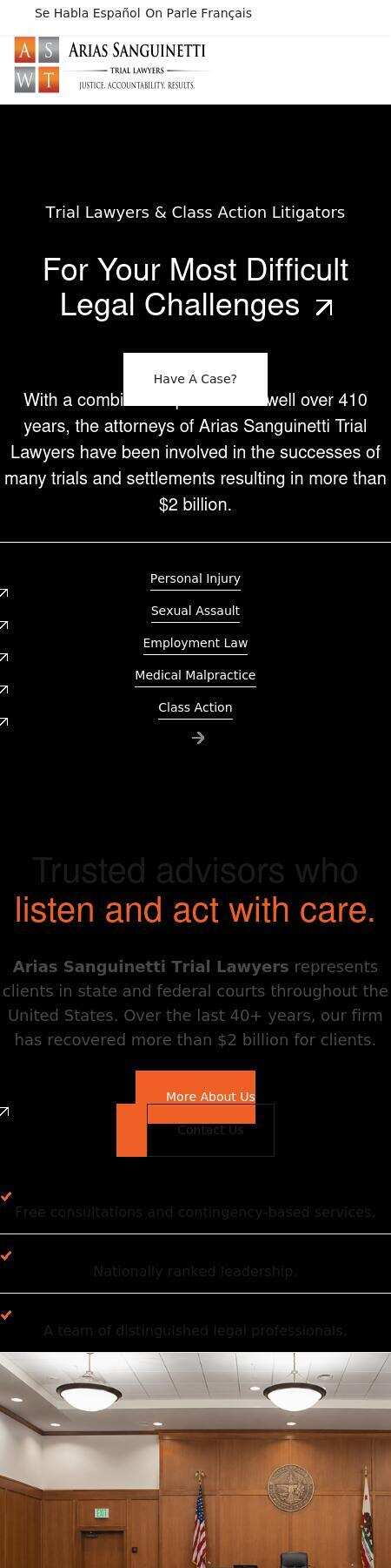 Arias Sanguinetti Wang & Torrijos, LLP - Los Angeles CA Lawyers