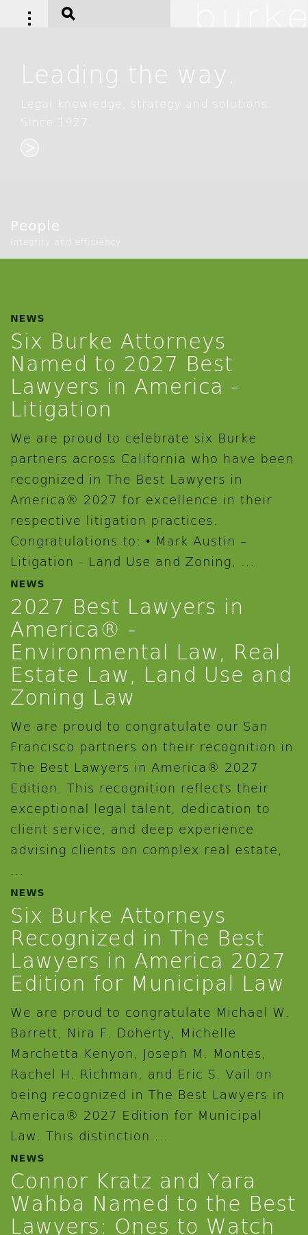 Burke, Williams & Sorensen, LLP - Camarillo CA Lawyers