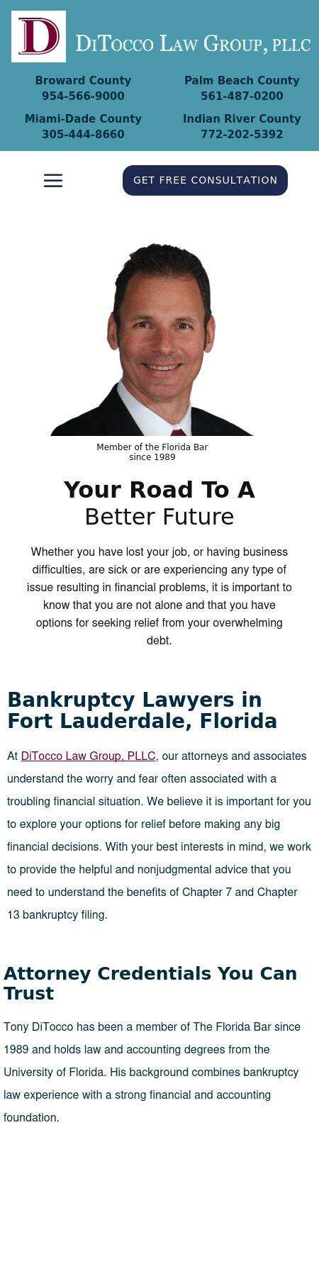 DiTocco Law Group, PLLC - Plantation FL Lawyers