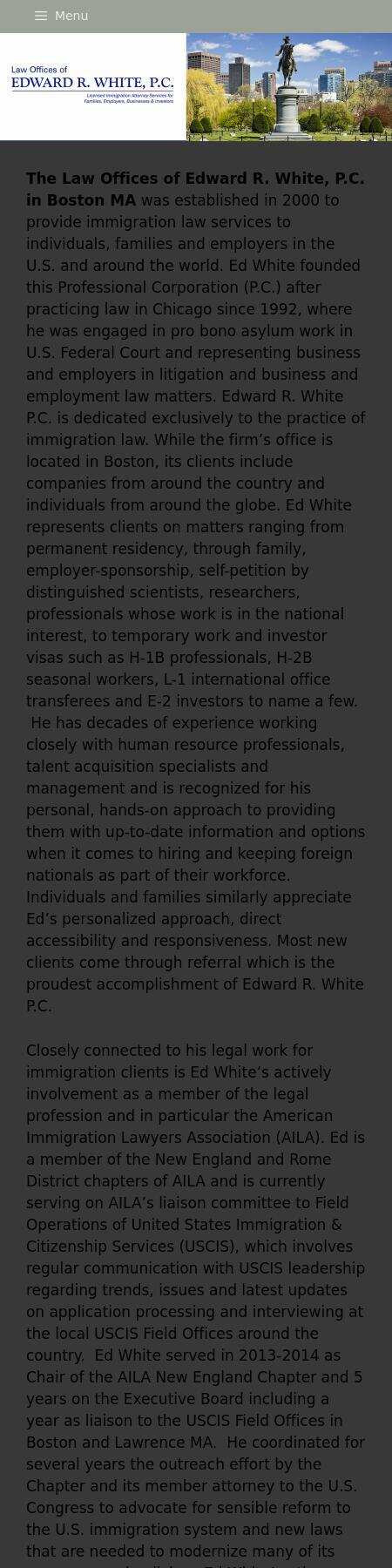 Edward R. White, P.C. - Boston MA Lawyers