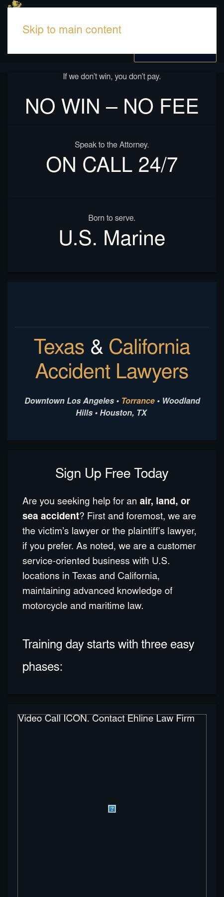 Ehline Law Firm Personal Injury Attorneys, APLC - Irvine CA Lawyers