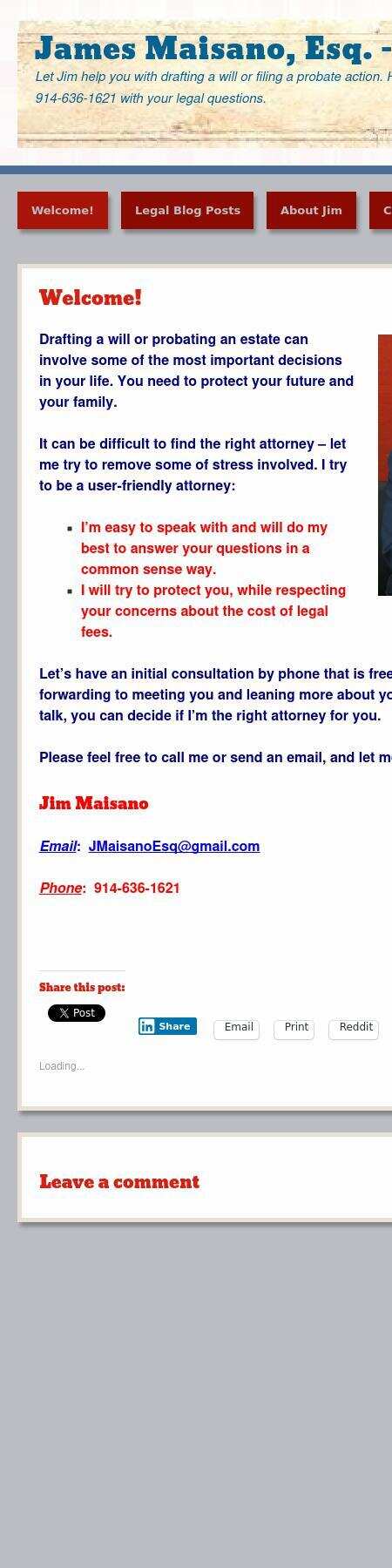 James Maisano, Esq. - New Rochelle NY Lawyers