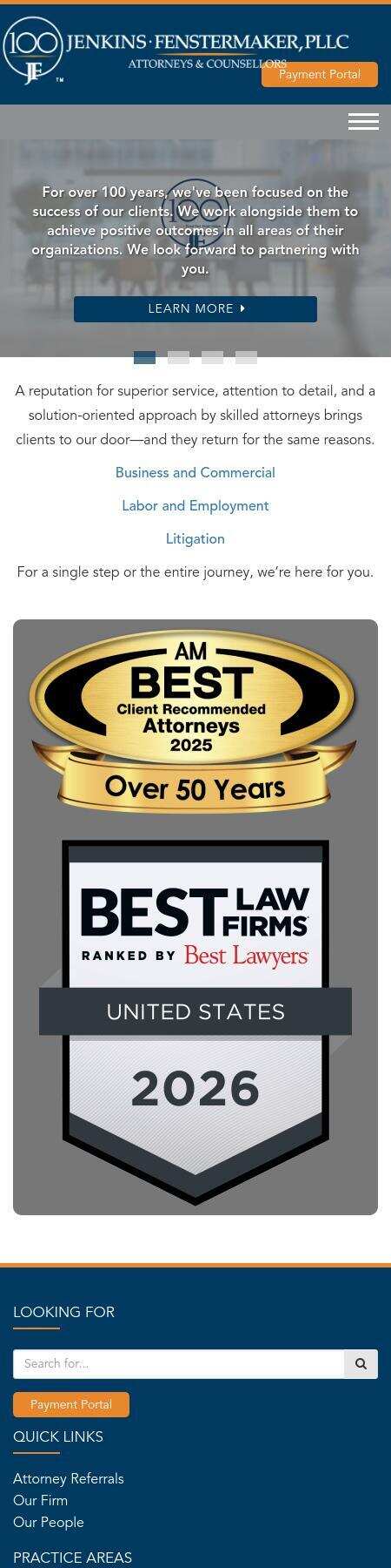 Jenkins Fenstermaker, PLLC - Huntington WV Lawyers
