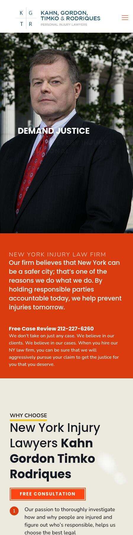 Kahn Gordon Timko & Rodriques P.C. - New York NY Lawyers