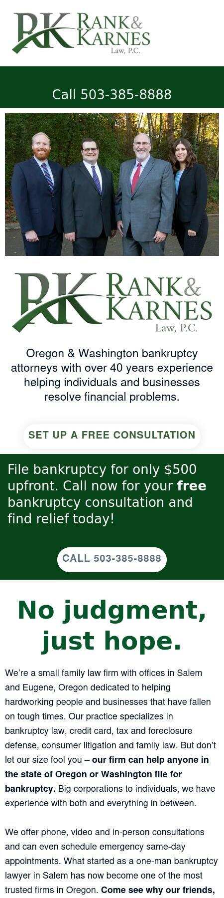 Keith Karnes - Salem OR Lawyers