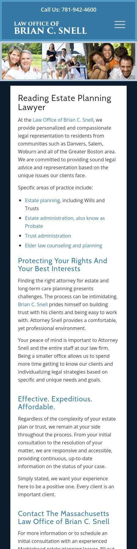 Law Office of Brian C. Snell - Reading MA Lawyers
