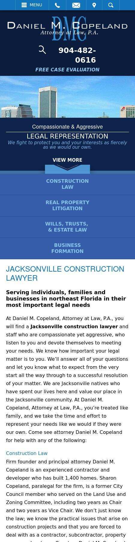 Law Office of Daniel M. Copeland - Jacksonville FL Lawyers