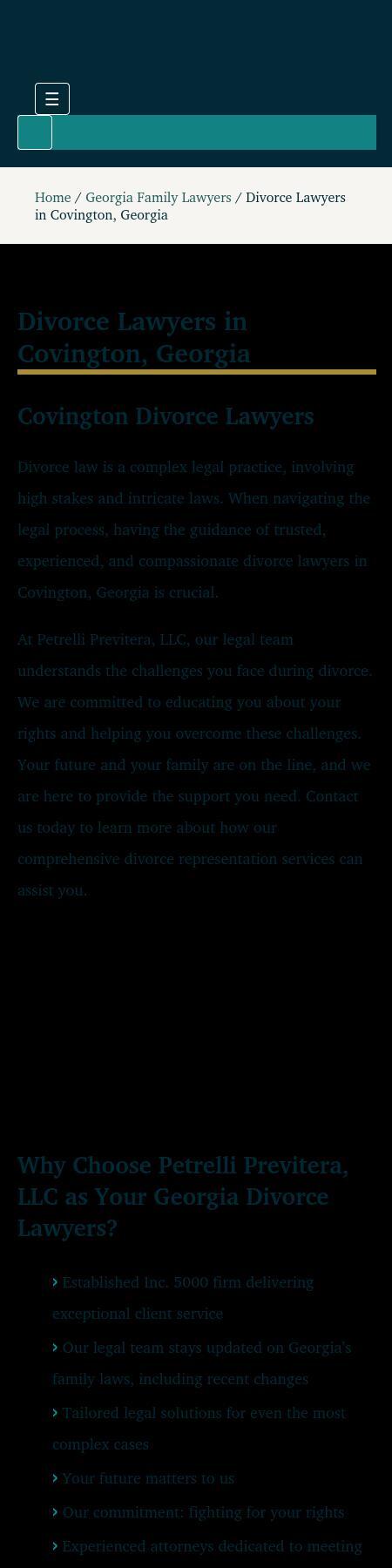 Petrelli Previtera, LLC - Covington GA Lawyers