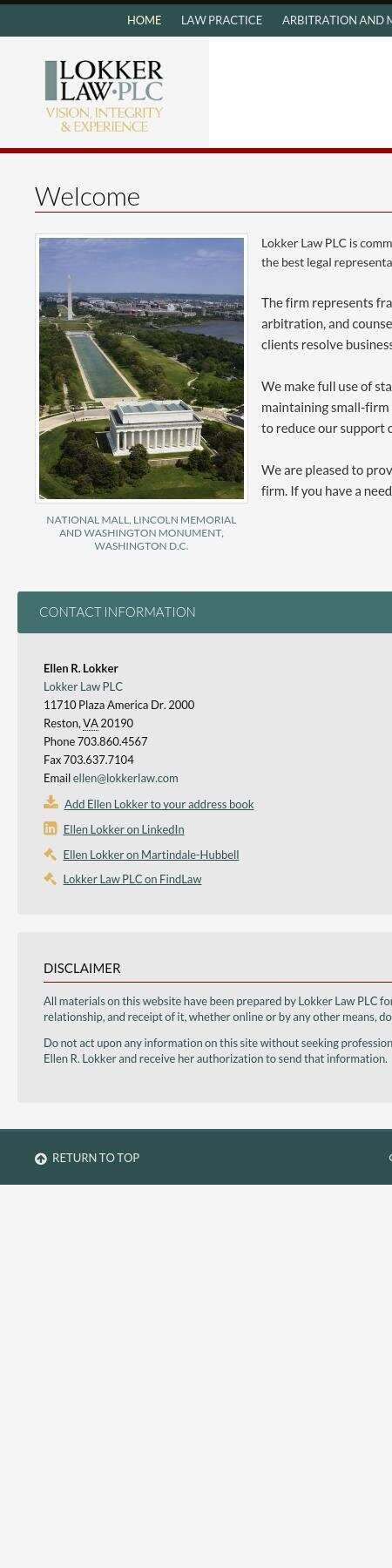Lokker Law PLC - Reston VA Lawyers