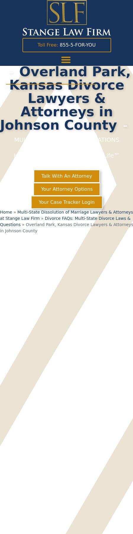 Stange Law Firm, PC - Overland Park KS Lawyers