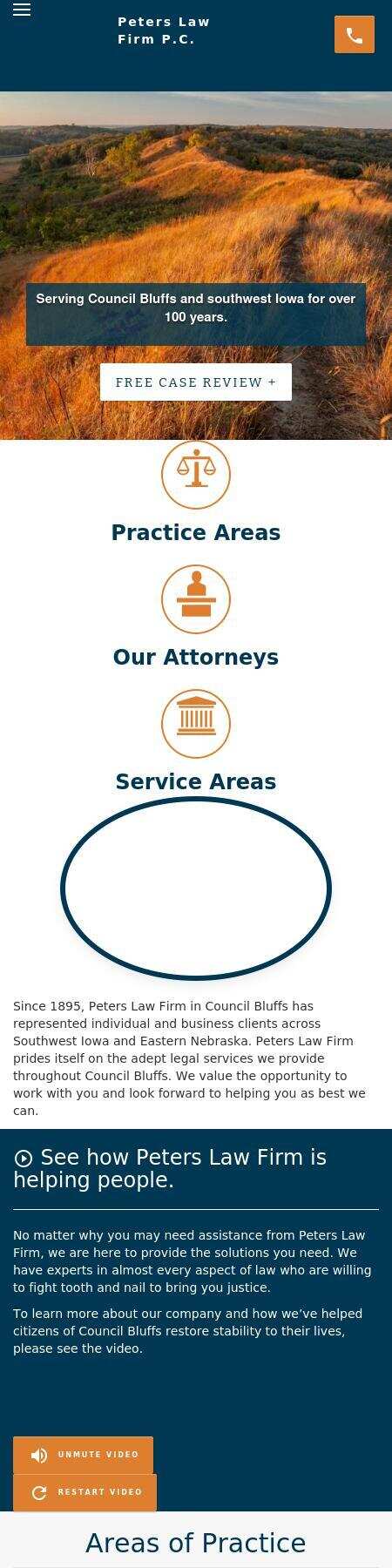 Peters Law Firm, P.C. - Council Bluffs IA Lawyers