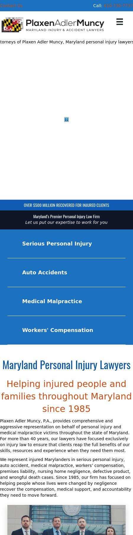Plaxen & Adler PA - Seabrook MD Lawyers
