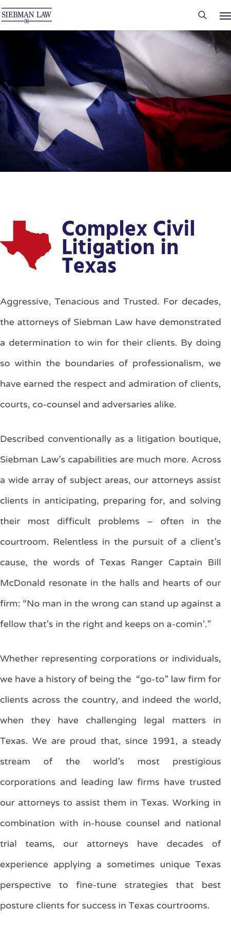 Siebman, Burg, Phillips & Smith, LLP - Marshall TX Lawyers