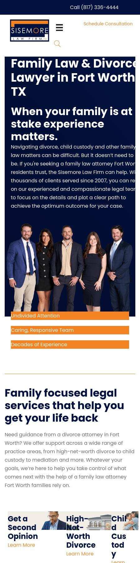 Sisemore Law Firm - Fort Worth TX Lawyers