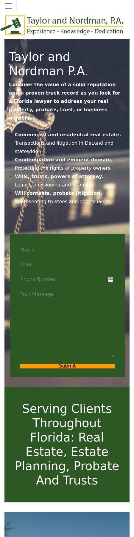 Taylor and Nordman, P.A. - Deland FL Lawyers
