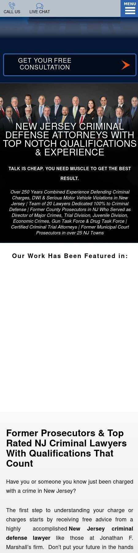The Law Offices of Jonathan F. Marshall - Woodbridge NJ Lawyers