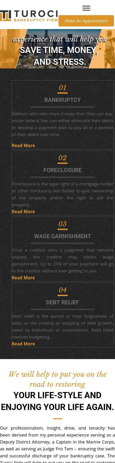 The Turoci Bankruptcy Firm - Los Angeles CA Lawyers