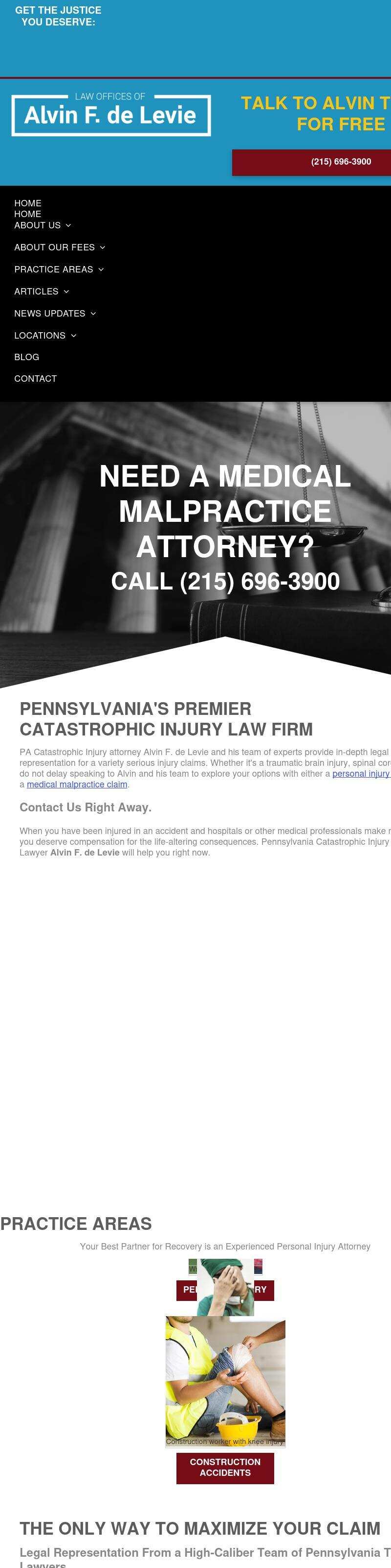 Alvin F. de Levie & Associates - Philadelphia PA Lawyers