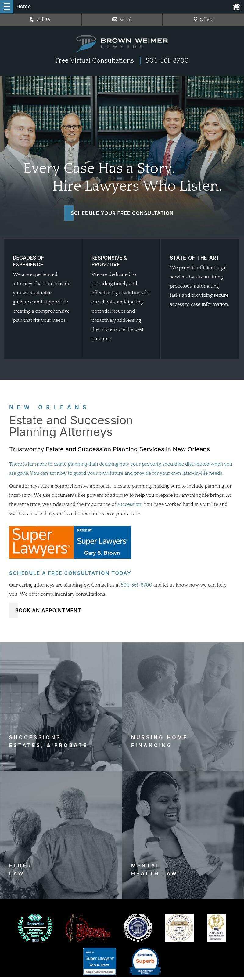 Brown Weimer LLC - New Orleans LA Lawyers