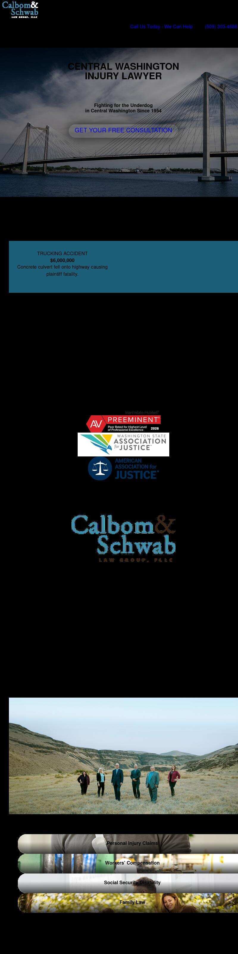Calbom & Schwab, P.S.C. - Moses Lake WA Lawyers