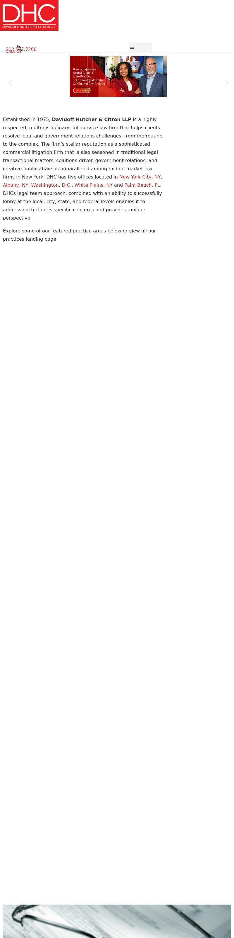 Davidoff Hutcher and Citron LLP - New York NY Lawyers