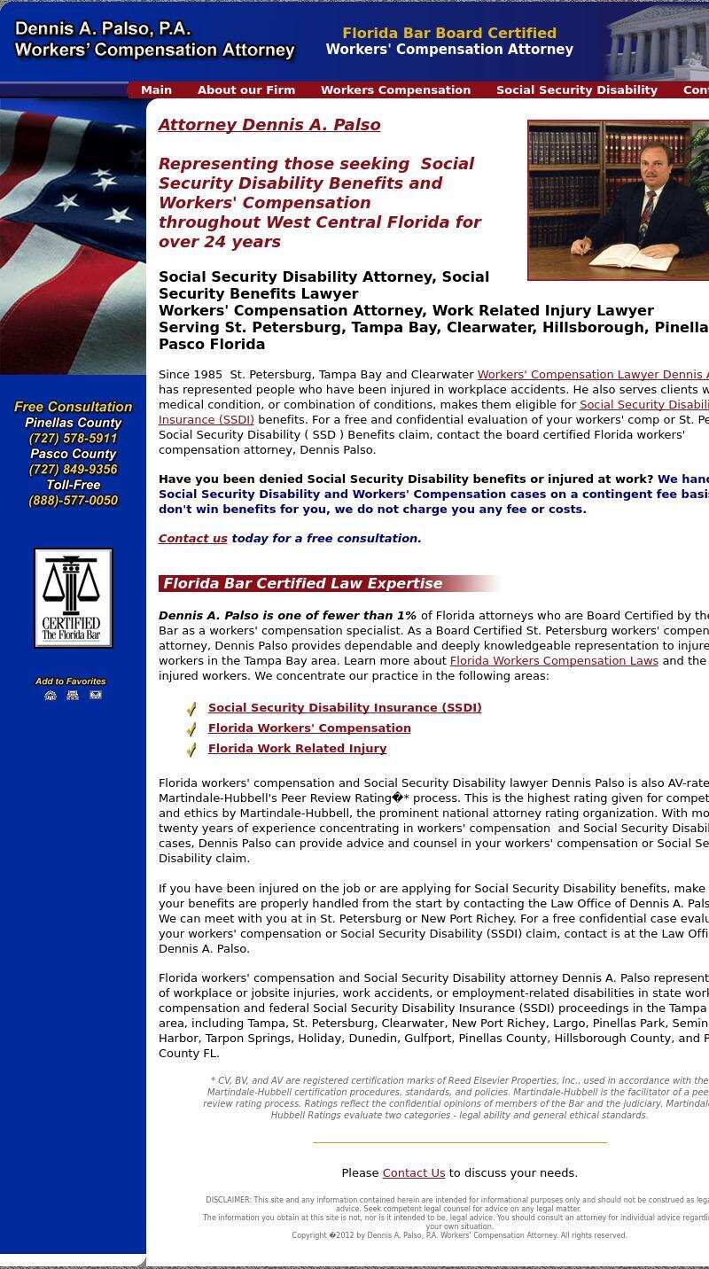 Dennis A. Palso, P.A. - St. Petersburg FL Lawyers