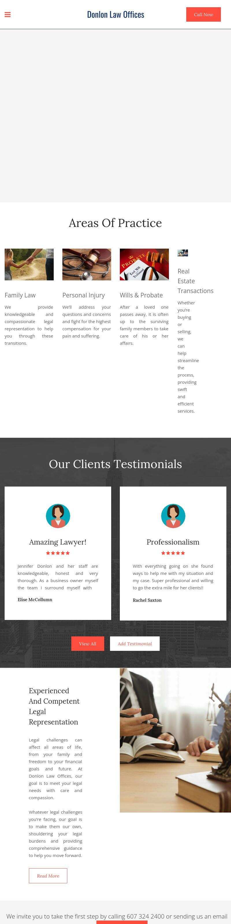 Donlon Law Offices - Hornell NY Lawyers