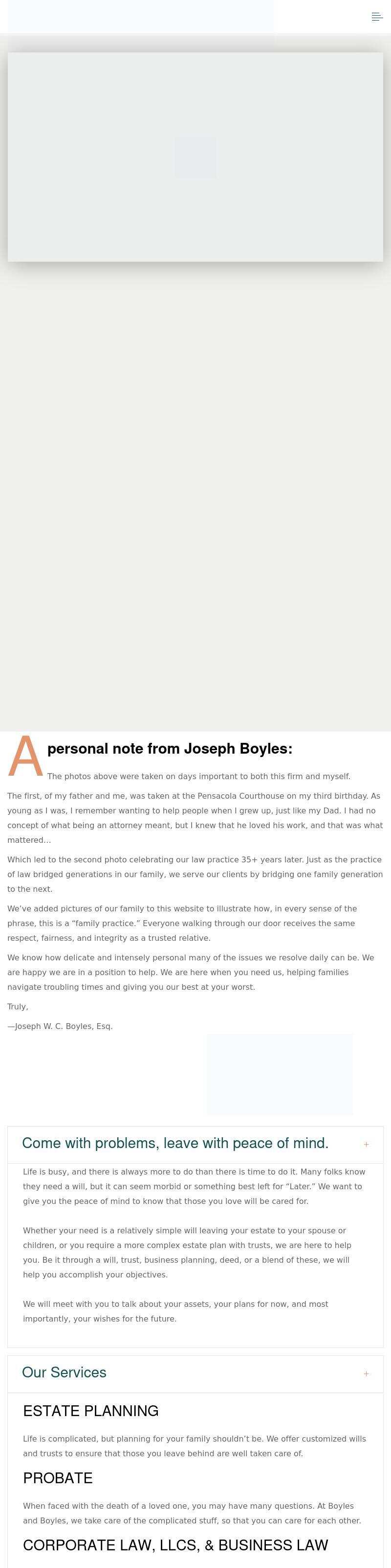 Estate Planning & Corporate Attorney Joseph Boyles, Esq. - Pensacola FL Lawyers