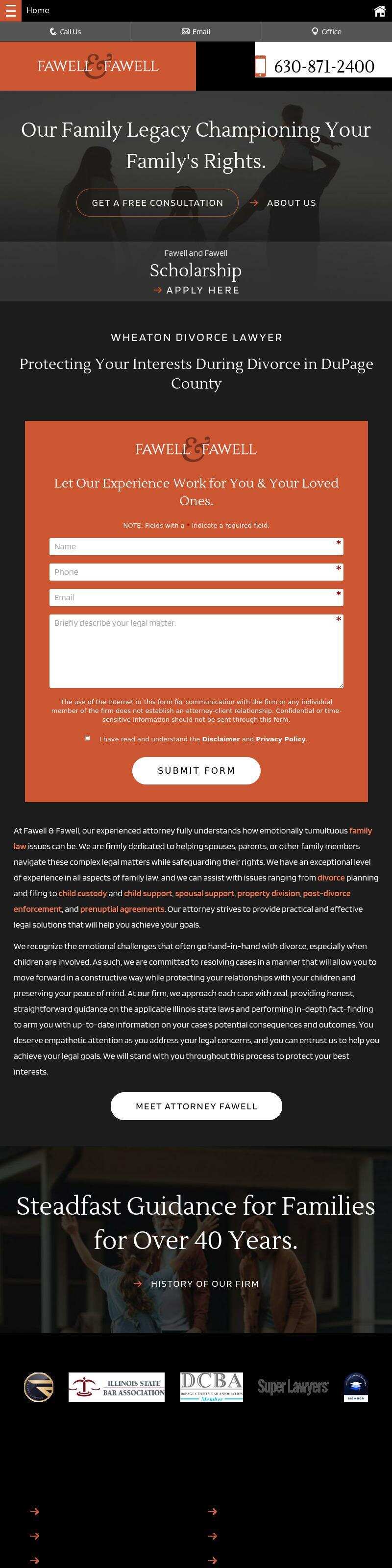 Fawell & Fawell, Ltd. - Wheaton IL Lawyers