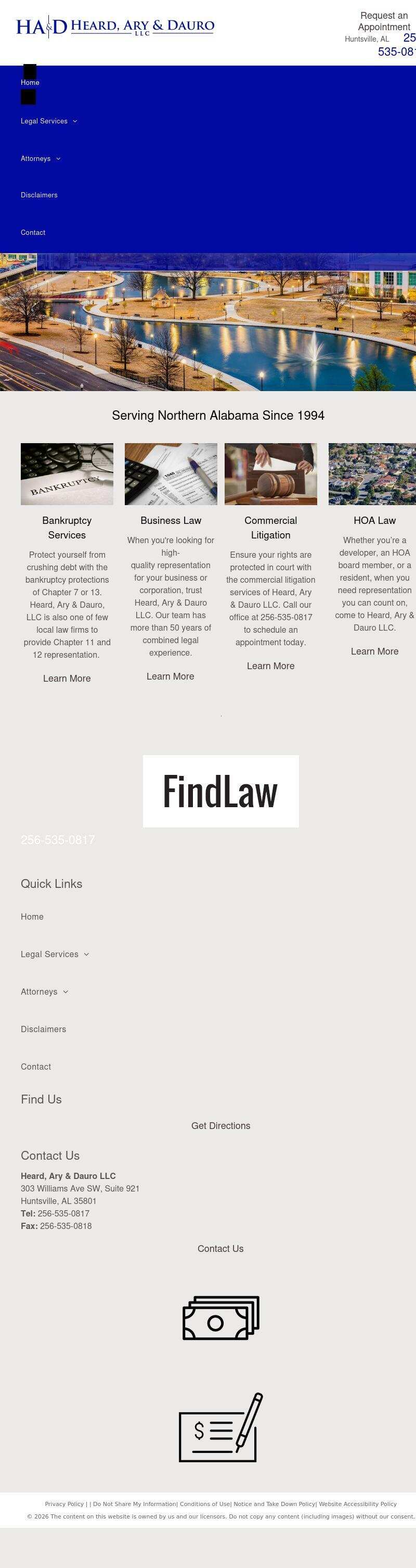 Heard, Ary & Dauro, LLC - Huntsville AL Lawyers