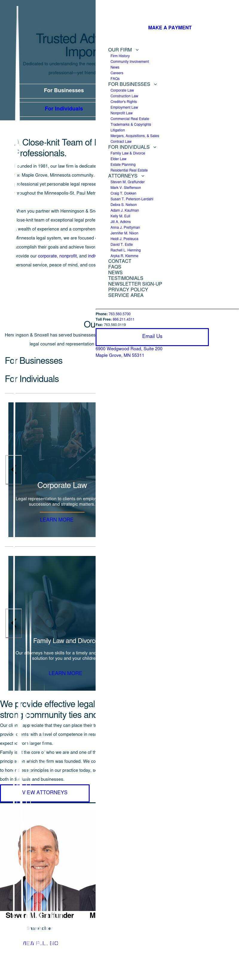 Henningson & Snoxell - Maple Grove MN Lawyers