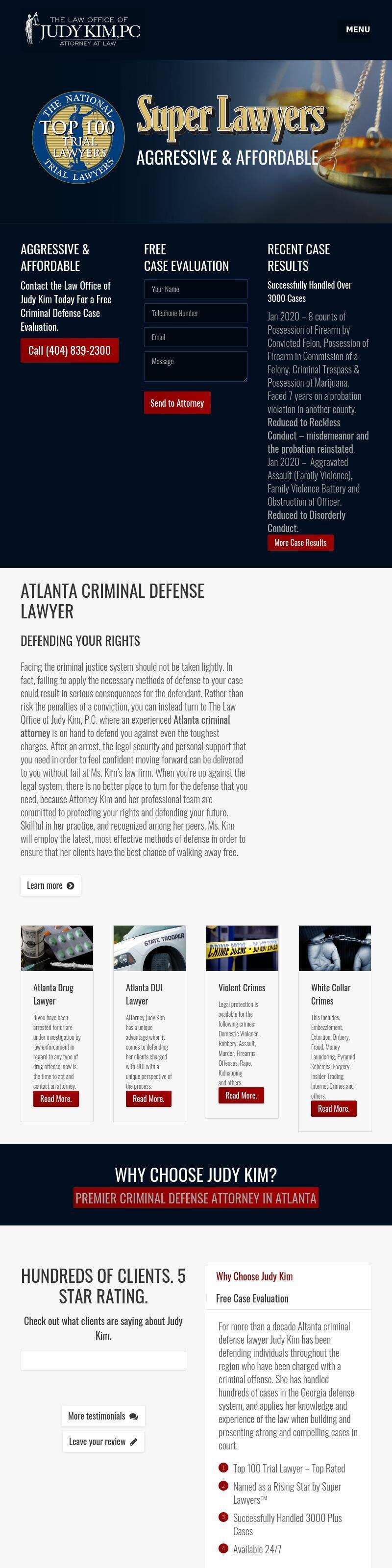 Judy Kim Law Office PC - Atlanta GA Lawyers