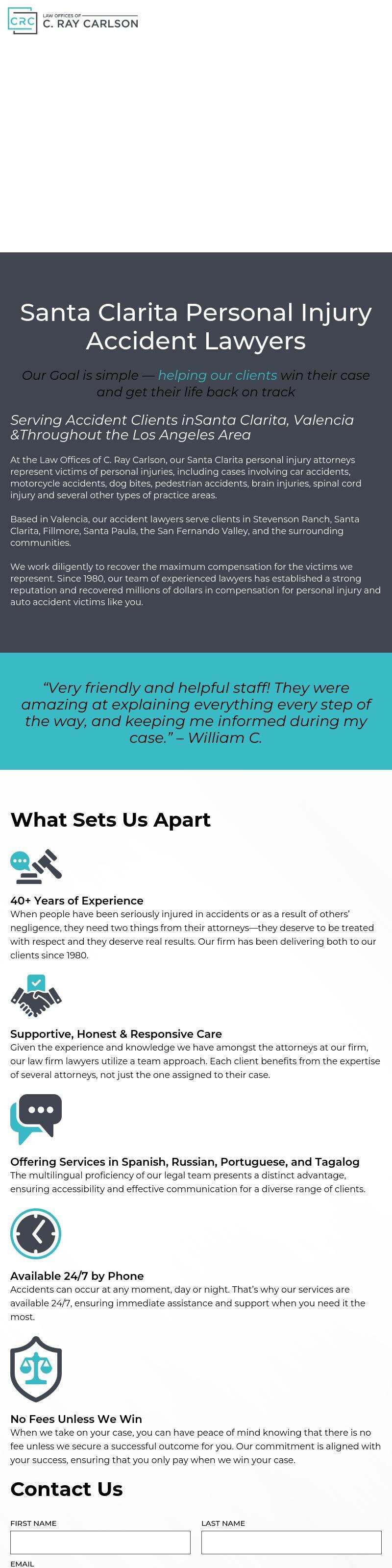 Law Office of C. Ray Carlson - Valencia CA Lawyers